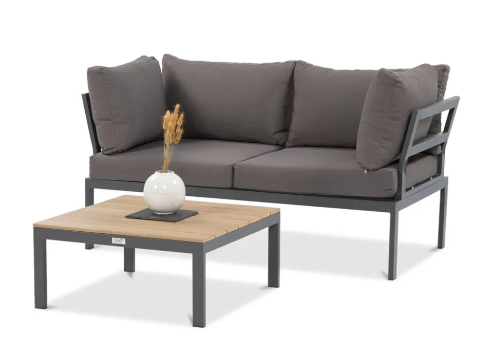 Dārza mēbeles Javy tumši pelēks - N1 Home