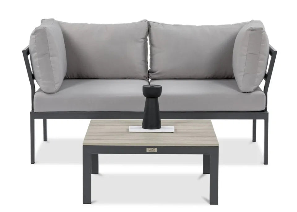 Dārza mēbeles Javy gaiši pelēks - N1 Home