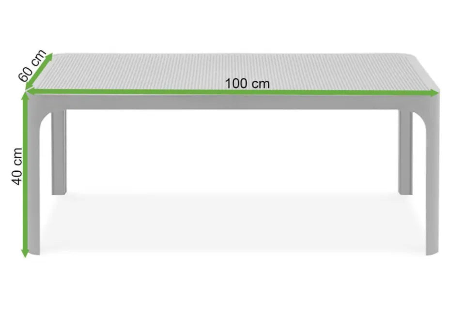 Galds Naro Nets 100/60/40 cm antacīts - N1 Home