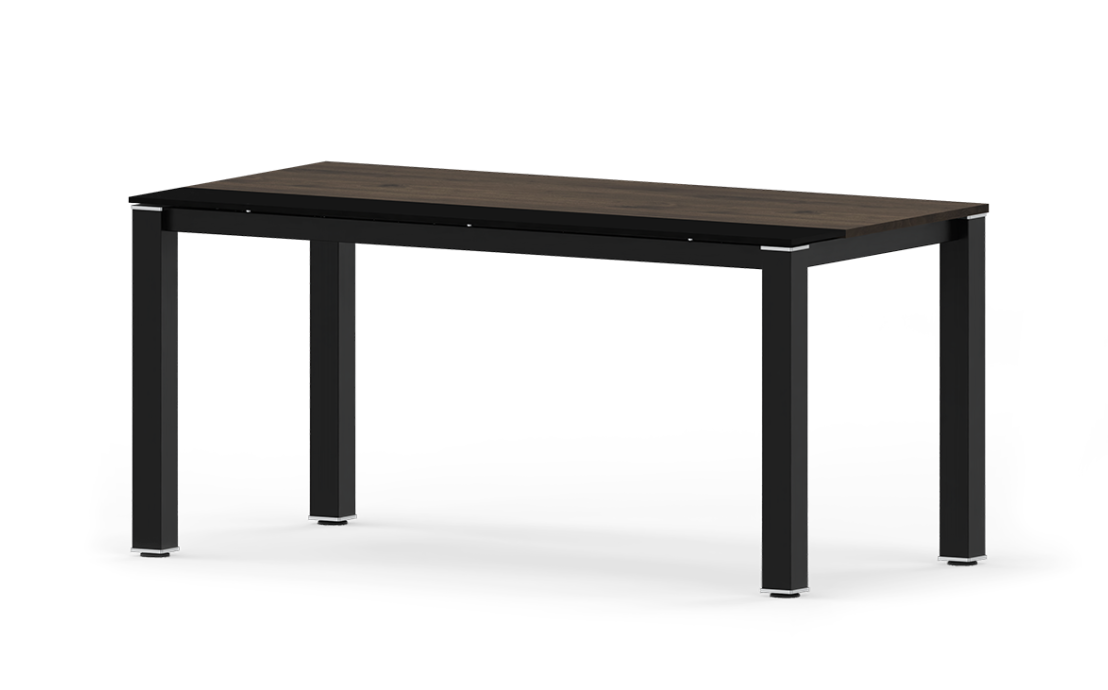 Galds Gras 160,180,200/80/75 cm Valriekstu brūna STD17/melns - N1 Home