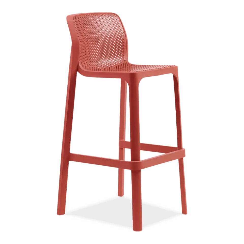 Dārza krēsls Narvi Stulo 49/101/52; 48/90/51 cm korallo - N1 Home