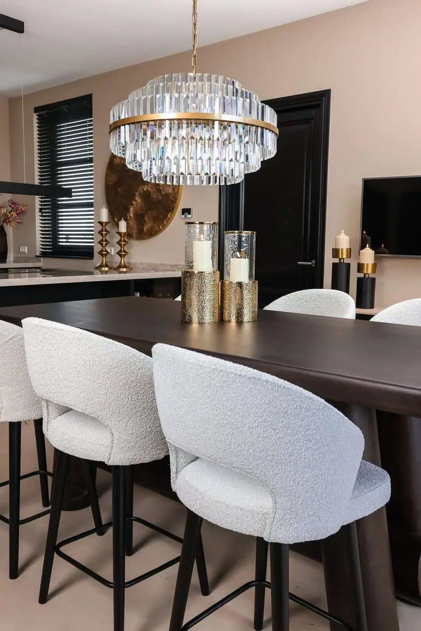 Galds Tower 220 Richmond Interiors 91/219/97 cm brūns - N1 Home