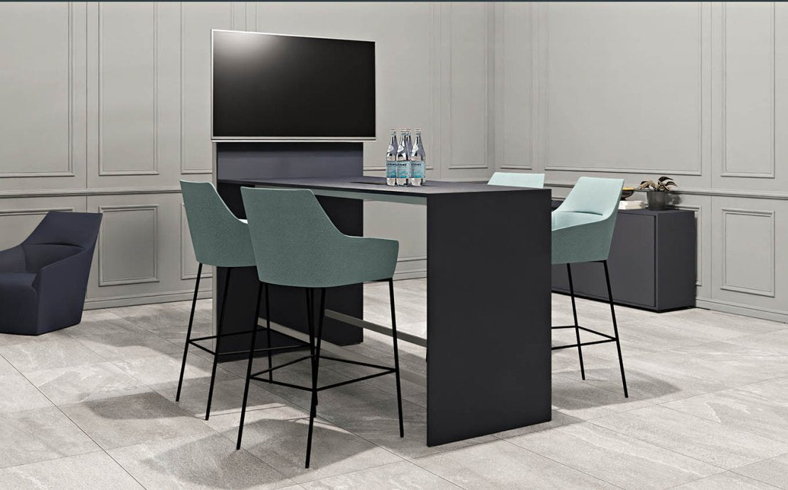 Galds IdisA 168-248/110/100 cm Valriekstu brūna STD17/melns - N1 Home