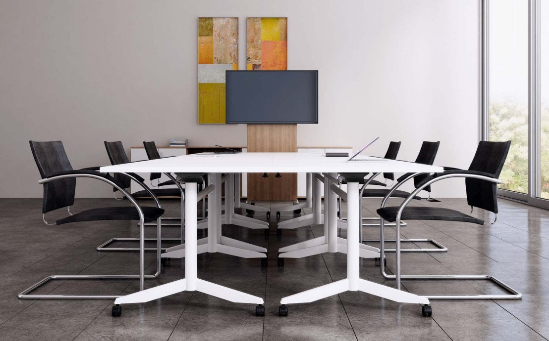 Galds In-Emi 120/180/80/74,5 cm Artisan Oak STD19/balts - N1 Home