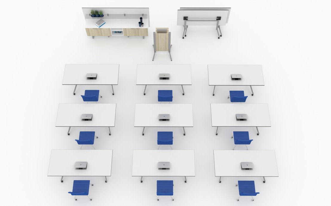 Galds In-Emi 120/180/80/74,5 cm Artisan Oak STD19/balts - N1 Home