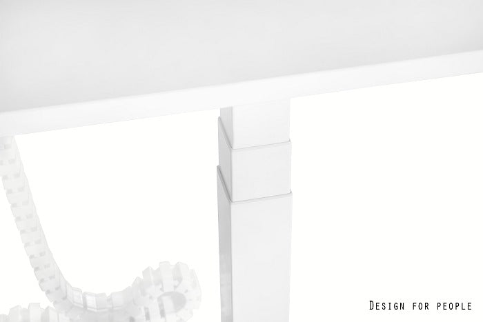 Galds Fino single 140/70 cm balts/balts - N1 Home