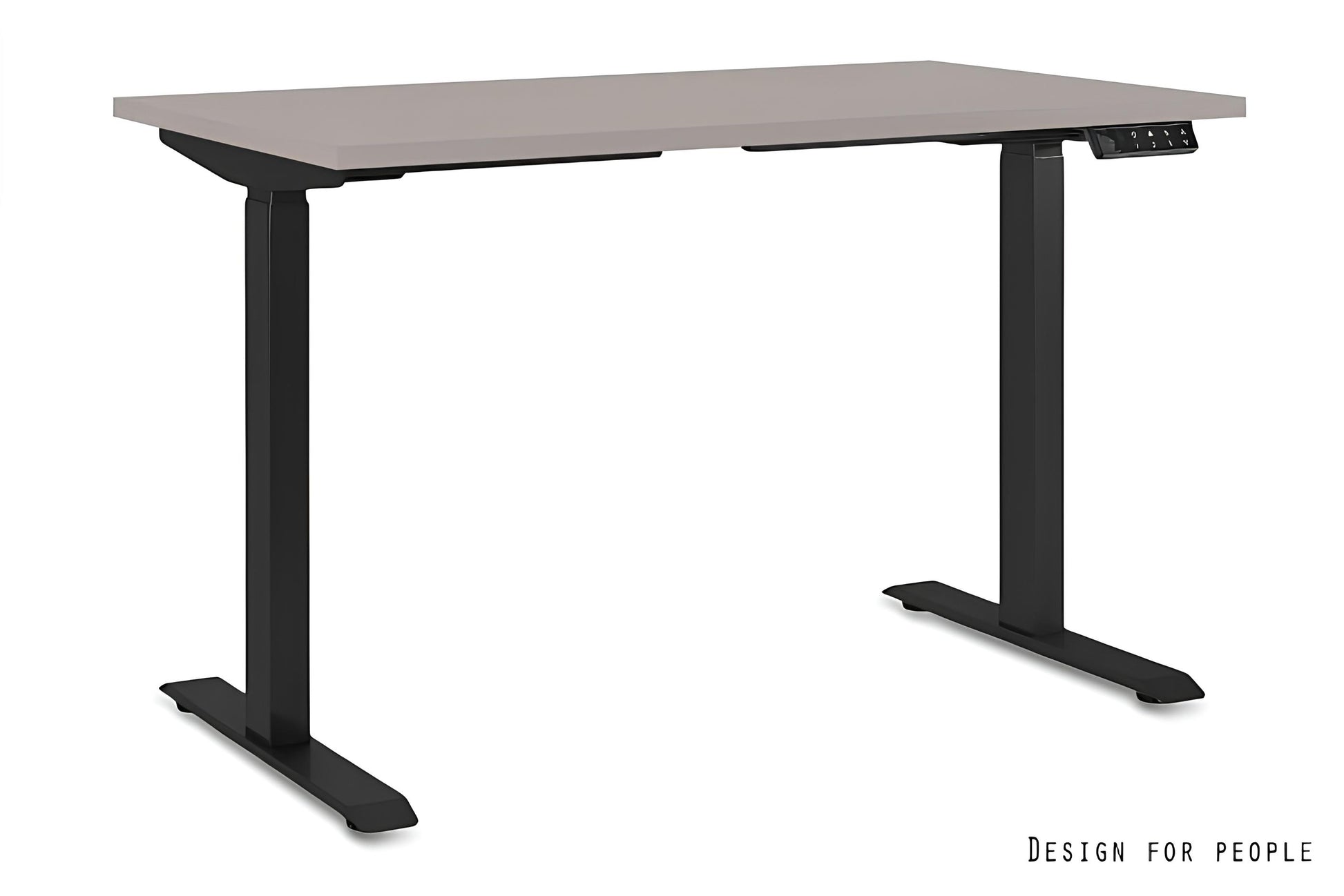 Galds Astara 140;160/70 cm melns/bēšs - N1 Home