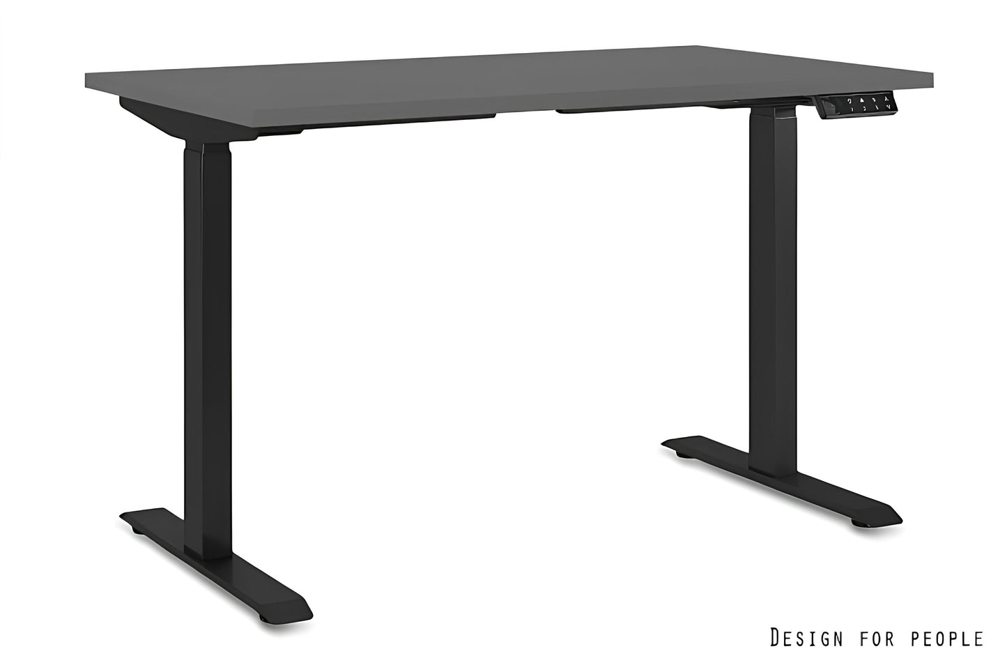 Galds Astara 140;160/70 cm melns/antracīts - N1 Home