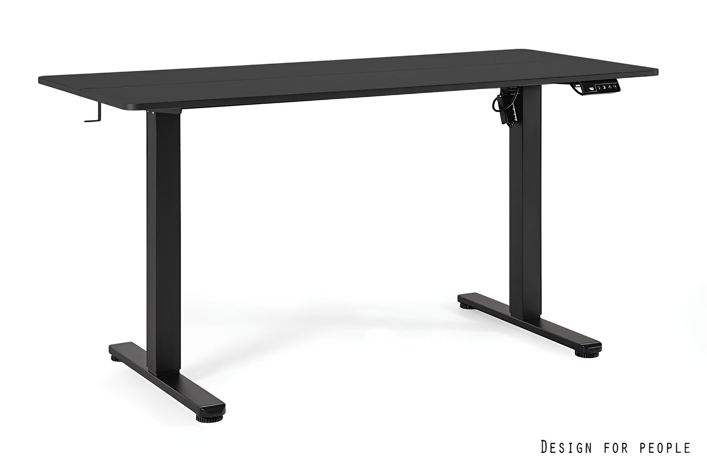 Galds Meti 140;160/70 cm melns - N1 Home