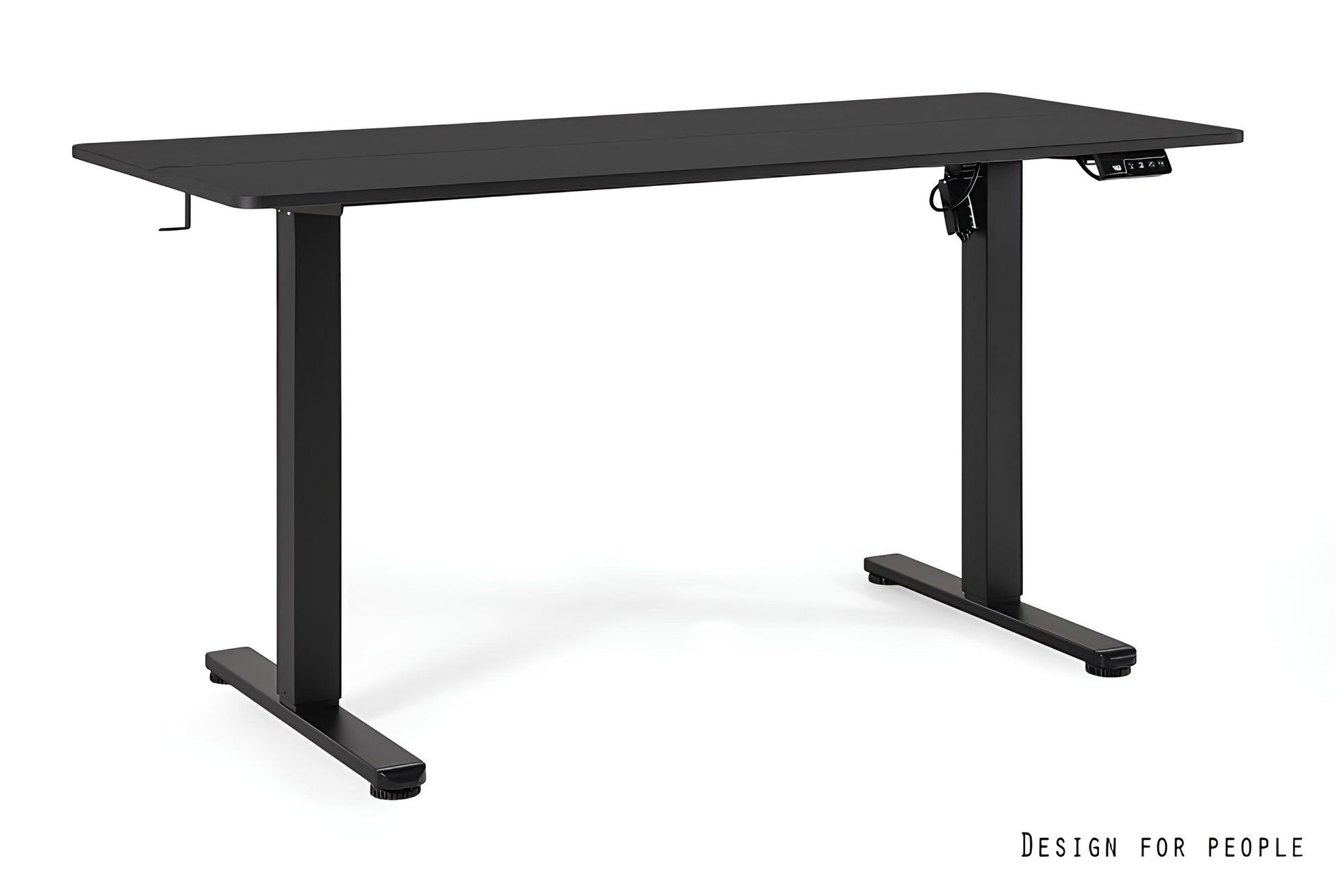 Galds Meti 140;160/70 cm melns - N1 Home