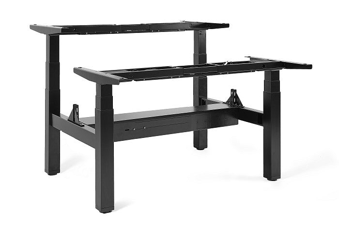 Galds Fino double 140/149,5 cm melns/antracīts - N1 Home