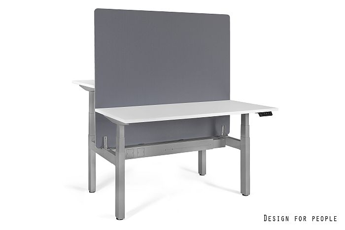 Galds Aktiva II 140; 160/70 cm pelēks/valrieksts - N1 Home