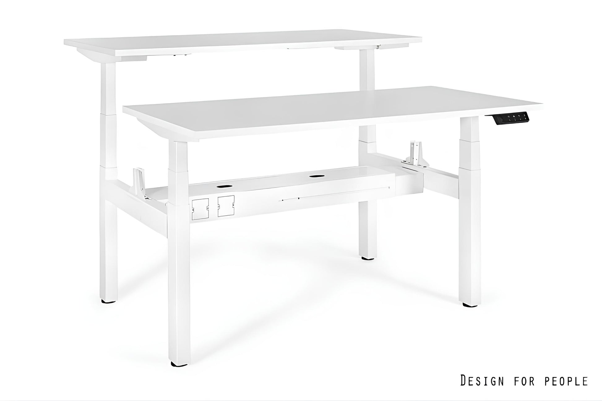 Galds Aktiva II 140; 160/70 cm balts/balts - N1 Home