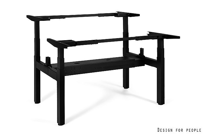 Galds Aktiva II 140; 160/70 cm melns/bēšs - N1 Home