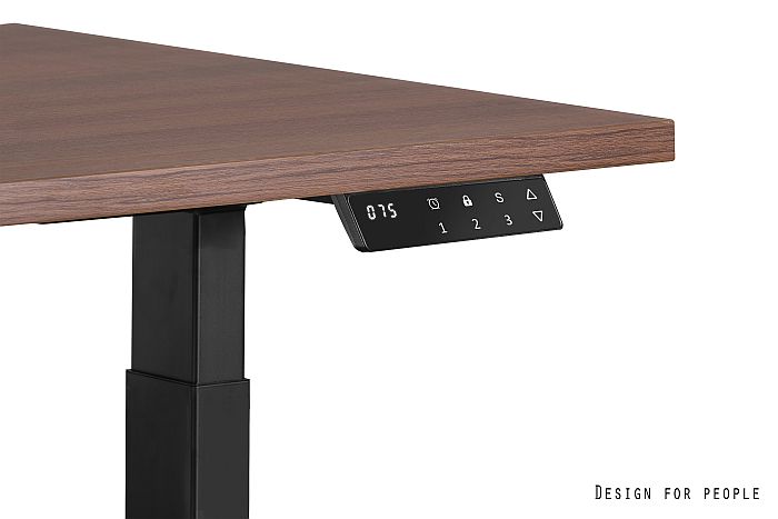 Galds Aktiva II 140; 160/70 cm melns/balts - N1 Home