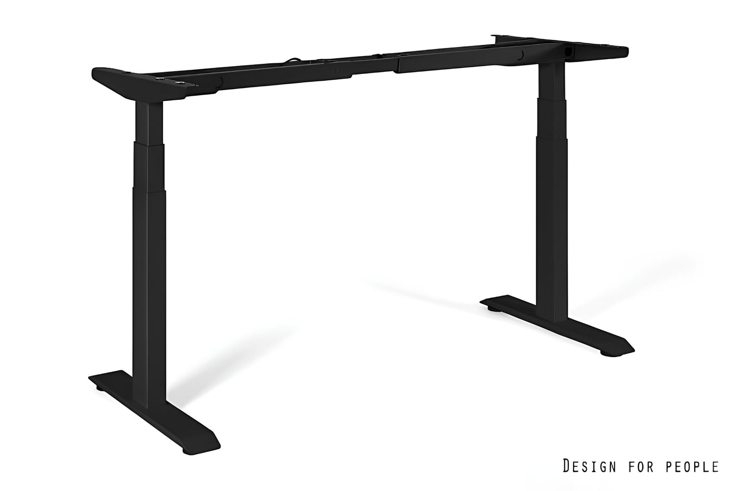 Galds Aktiva I 140;160/70 cm melns/bēšs - N1 Home