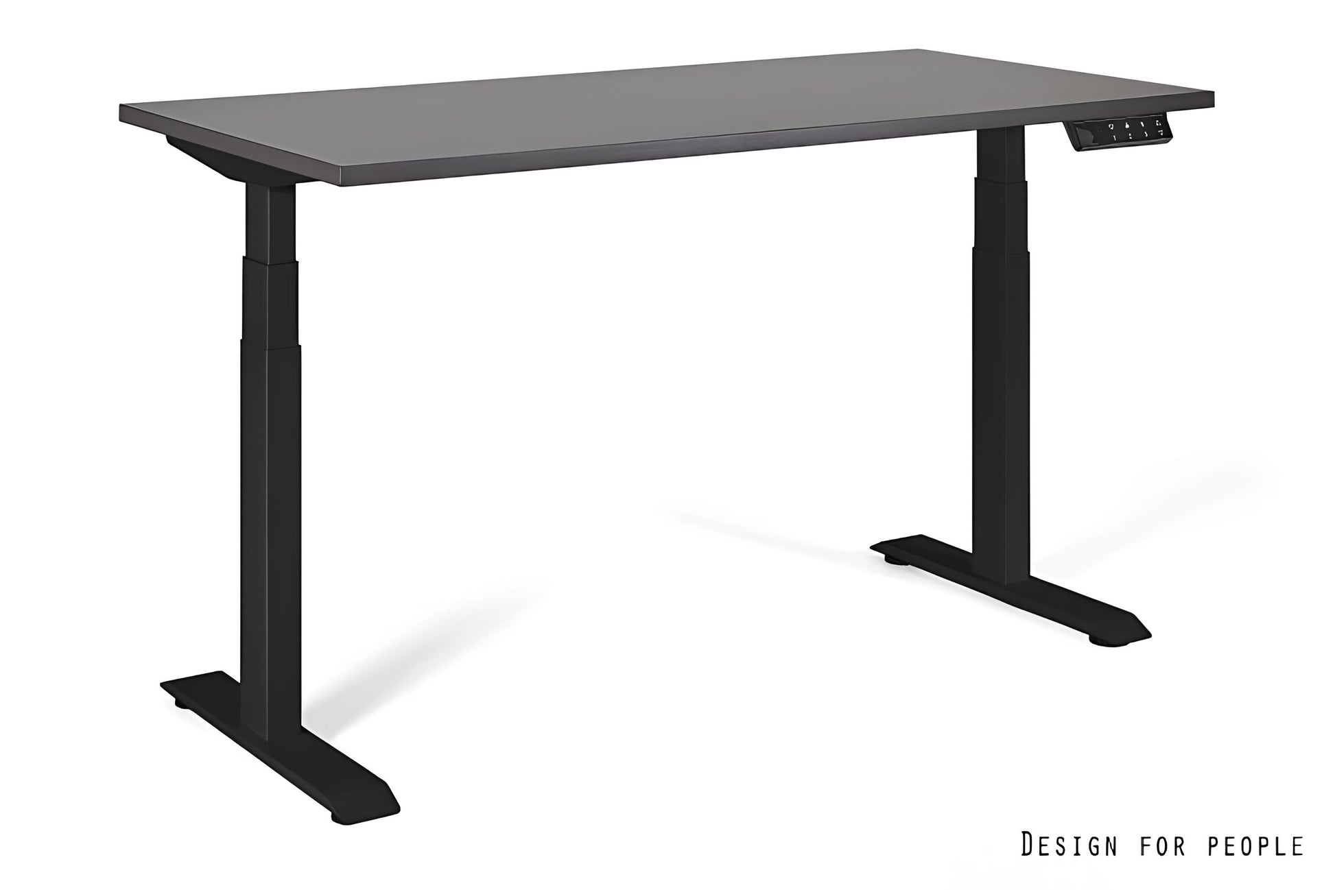 Galds Aktiva I 140;160/70 cm melns/antracīts - N1 Home