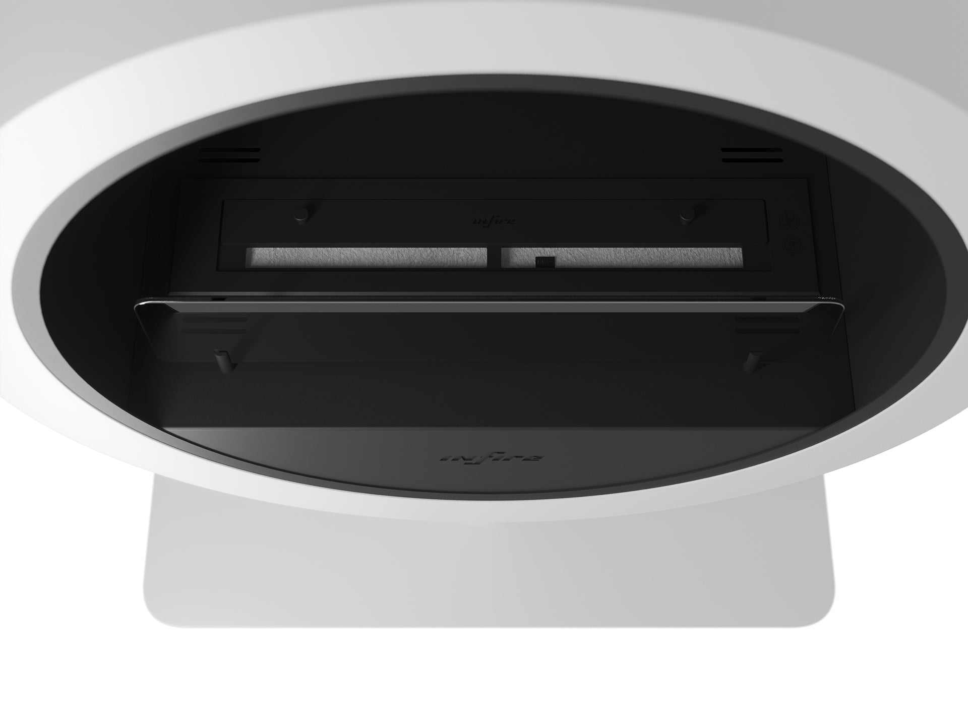 Biokamīns Incyrk 72/35/100 cm balts - N1 Home