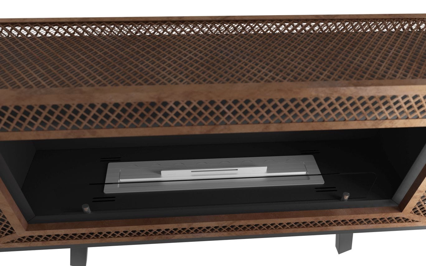 Biokamīns Industria 100/47/30 cm brūns - N1 Home