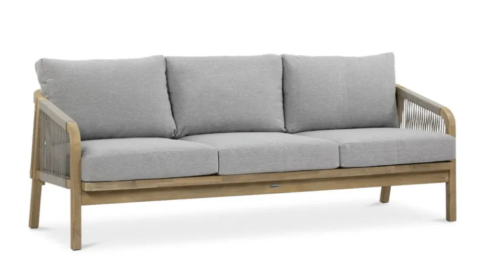 Koka dārza mēbeļu komplekts Jaco Caffe pelēks - N1 Home