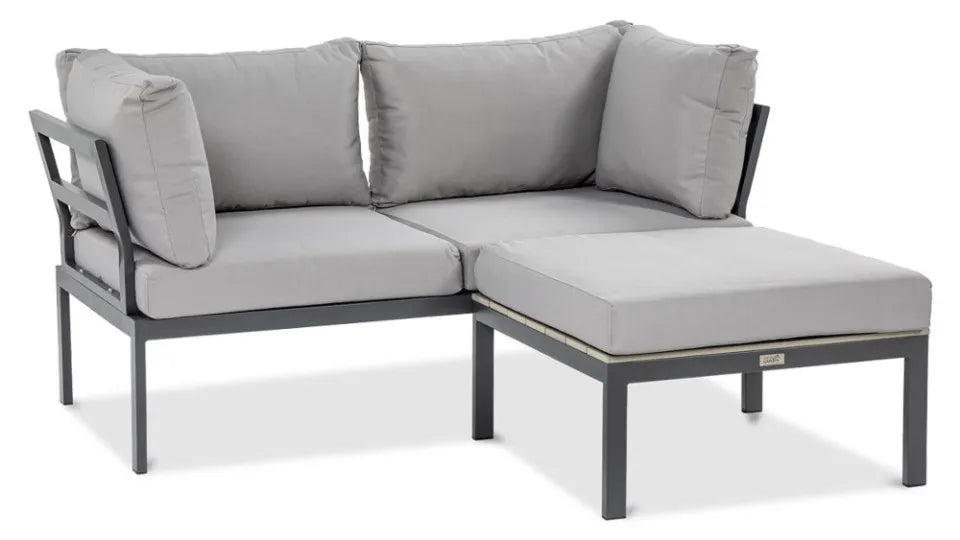 Dārza mēbeles Javy gaiši pelēks - N1 Home