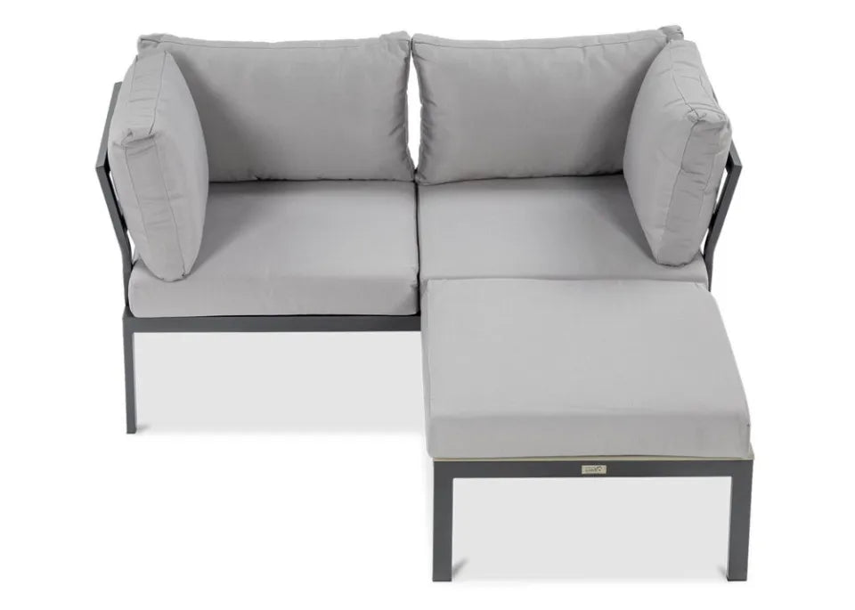 Dārza mēbeles Javy gaiši pelēks - N1 Home