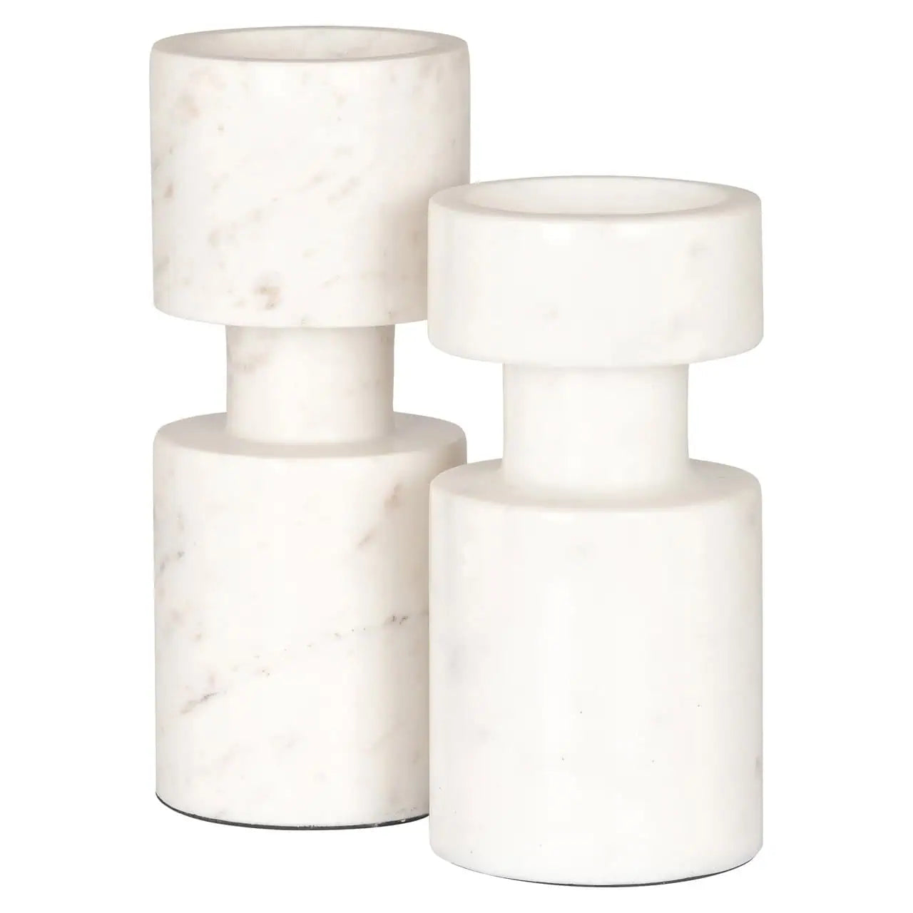 Svečturis  Melle white large Richmond Interiors 24/10/10 cm balts - N1 Home