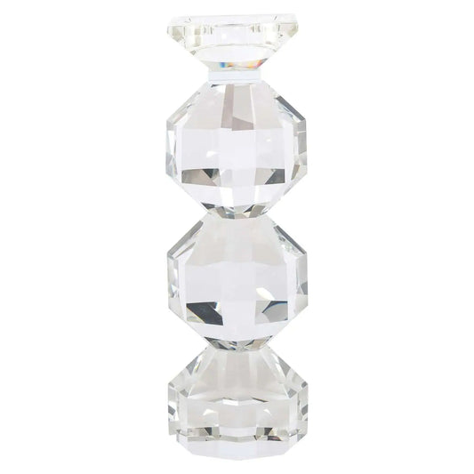 Svečturis Safia clear transparent large Richmond Interiors 33/10/10 cm stikls - N1 Home