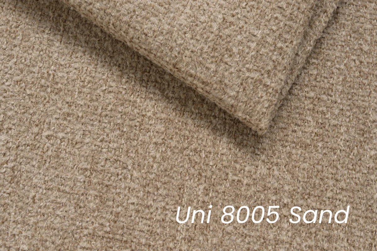 Dīvāns Nao 212/95/98 cm Uni 8005 Sand/zelts kājas - N1 Home