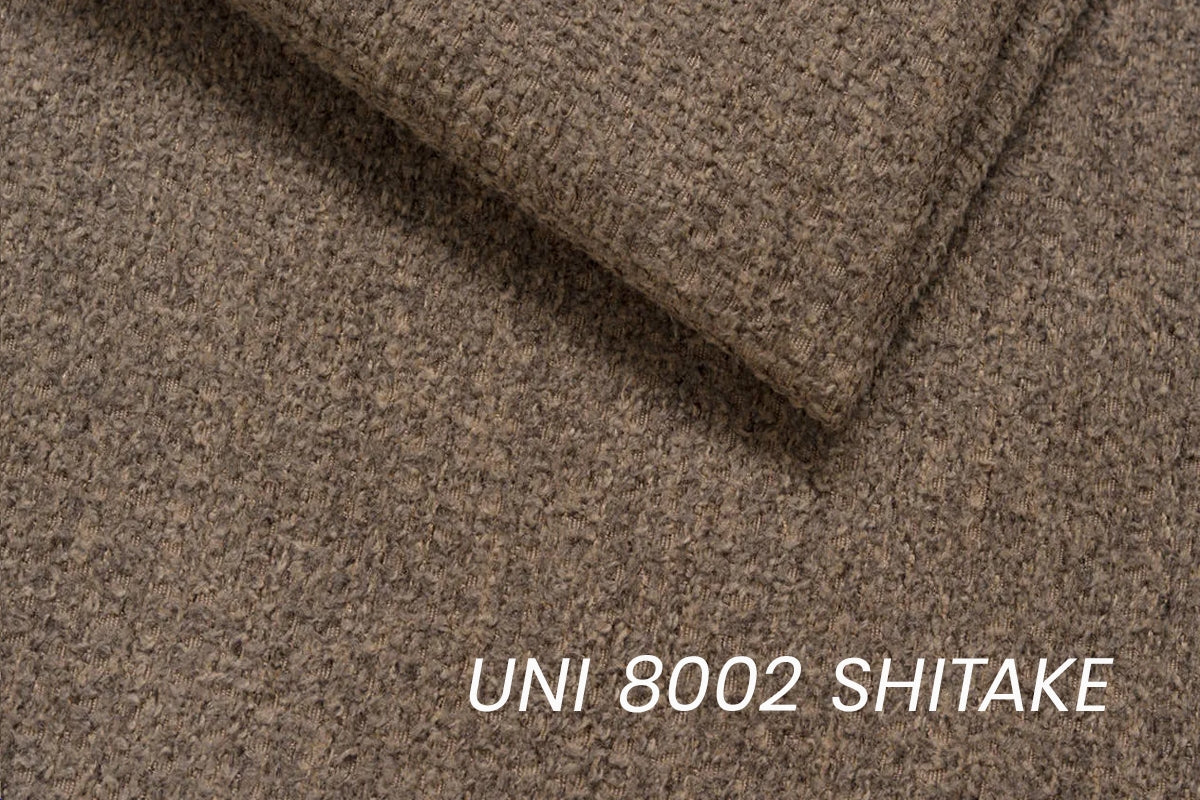 Dīvāns Nao 212/95/98 cm Uni 8002 Shitake/zelts kājas - N1 Home