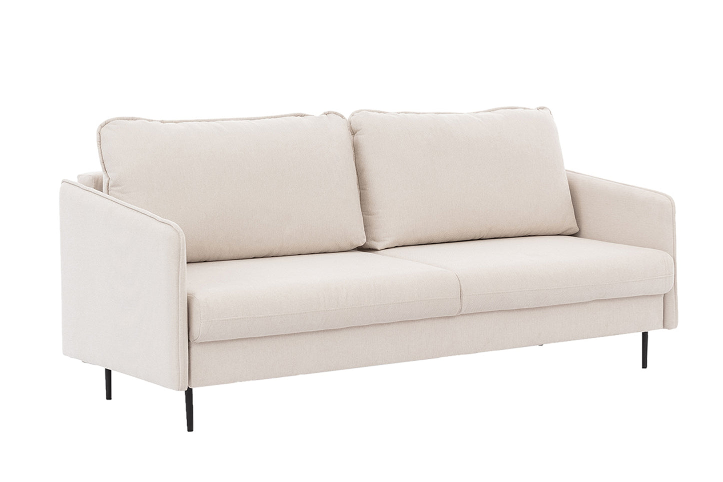 Dīvāns Tai 207/95/98 cm Loft 1/melnas kājas - N1 Home