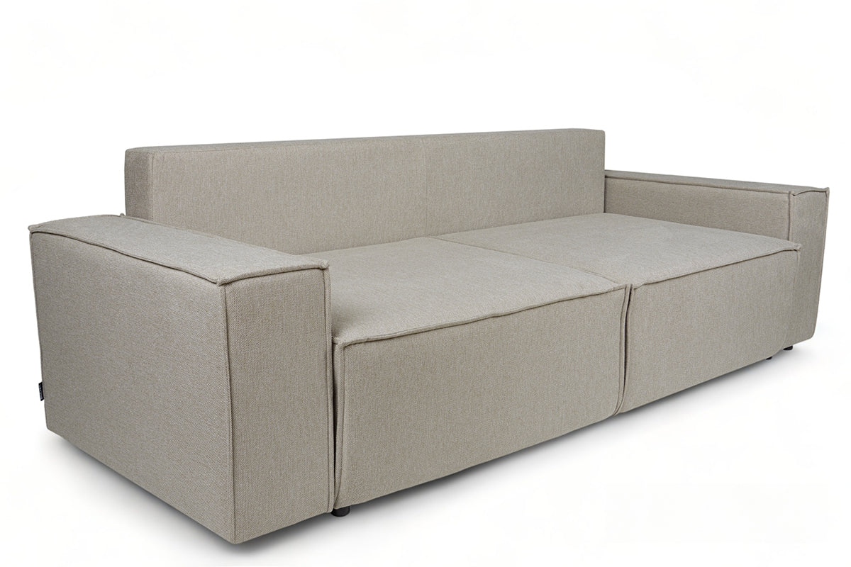 Dīvāns LION 245/77-90/95 cm gaiši pelēks - N1 Home