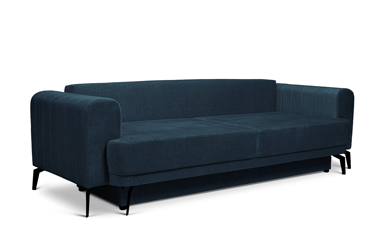 Dīvāns KOMO 250/73-90/100 cm tumši zils - N1 Home