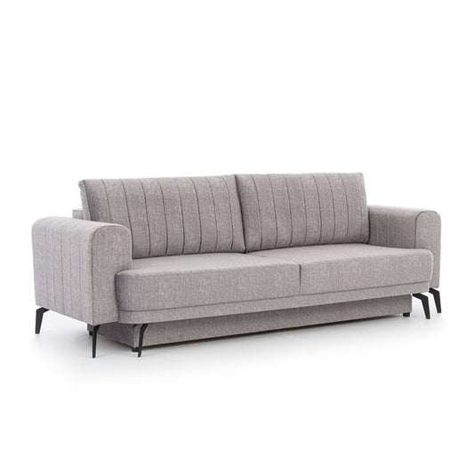 Dīvāns KOMO 250/73-90/100 cm pelēks - N1 Home