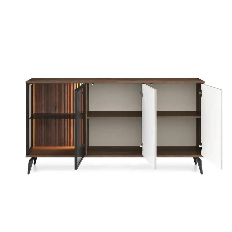 Kumode Vic 154/39/80 cm kašmirs/rieksts - N1 Home