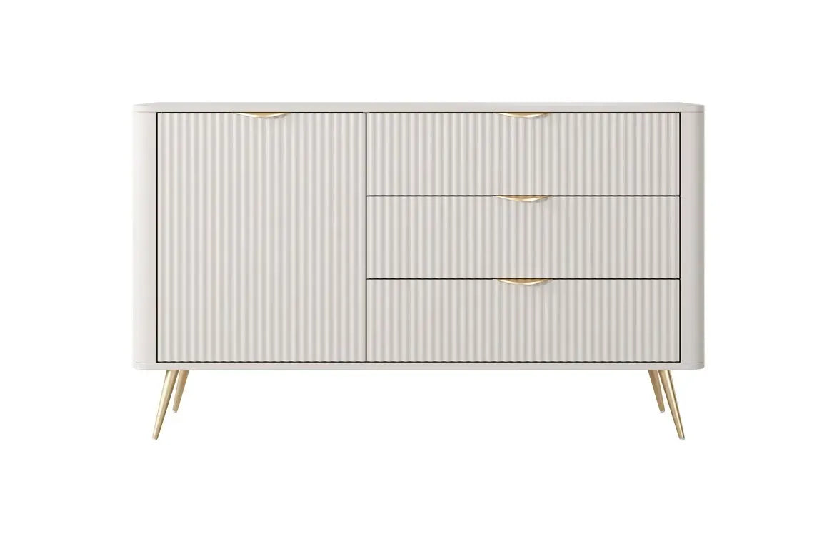 Kumode Lanti 138/81/38 cm bēšs - N1 Home