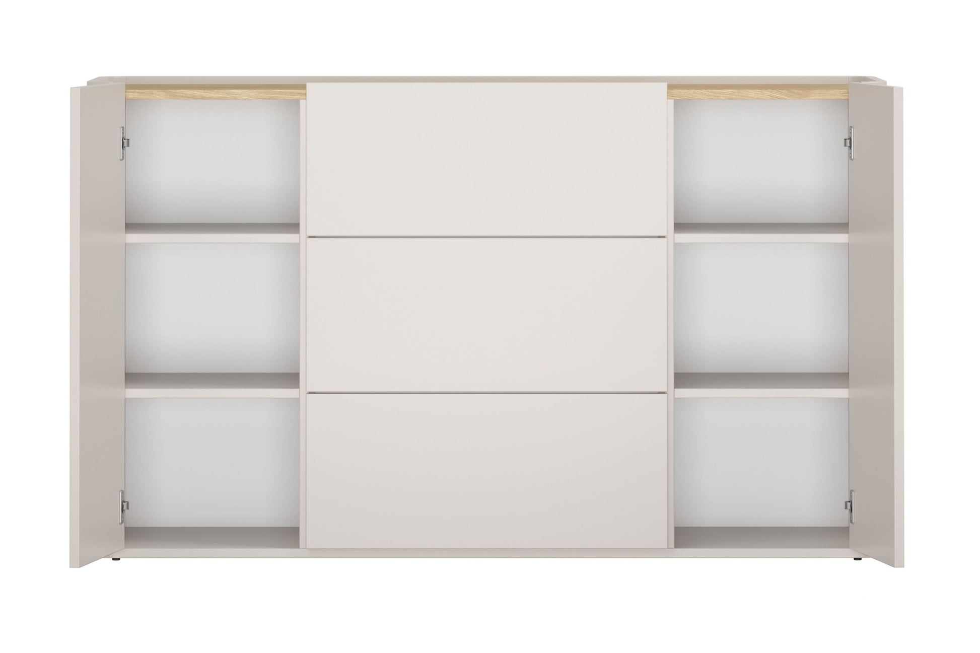 Kumode Elva 150/89.5/48 cm Kašmirs / Eļļots ozols - N1 Home