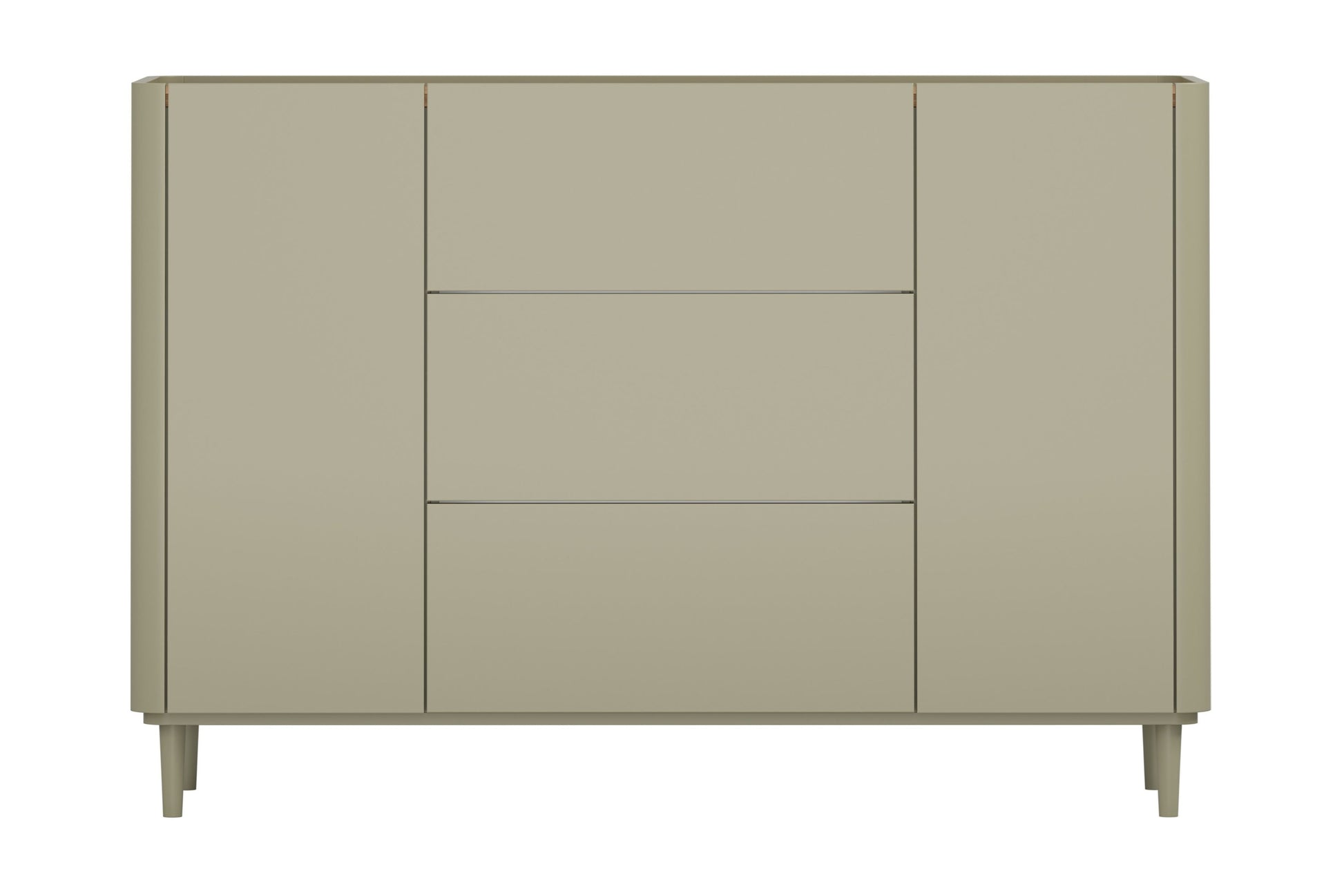 Kumode Elva 150/102/48 cm Eikalipts / Baltijas kāpu ozols - N1 Home