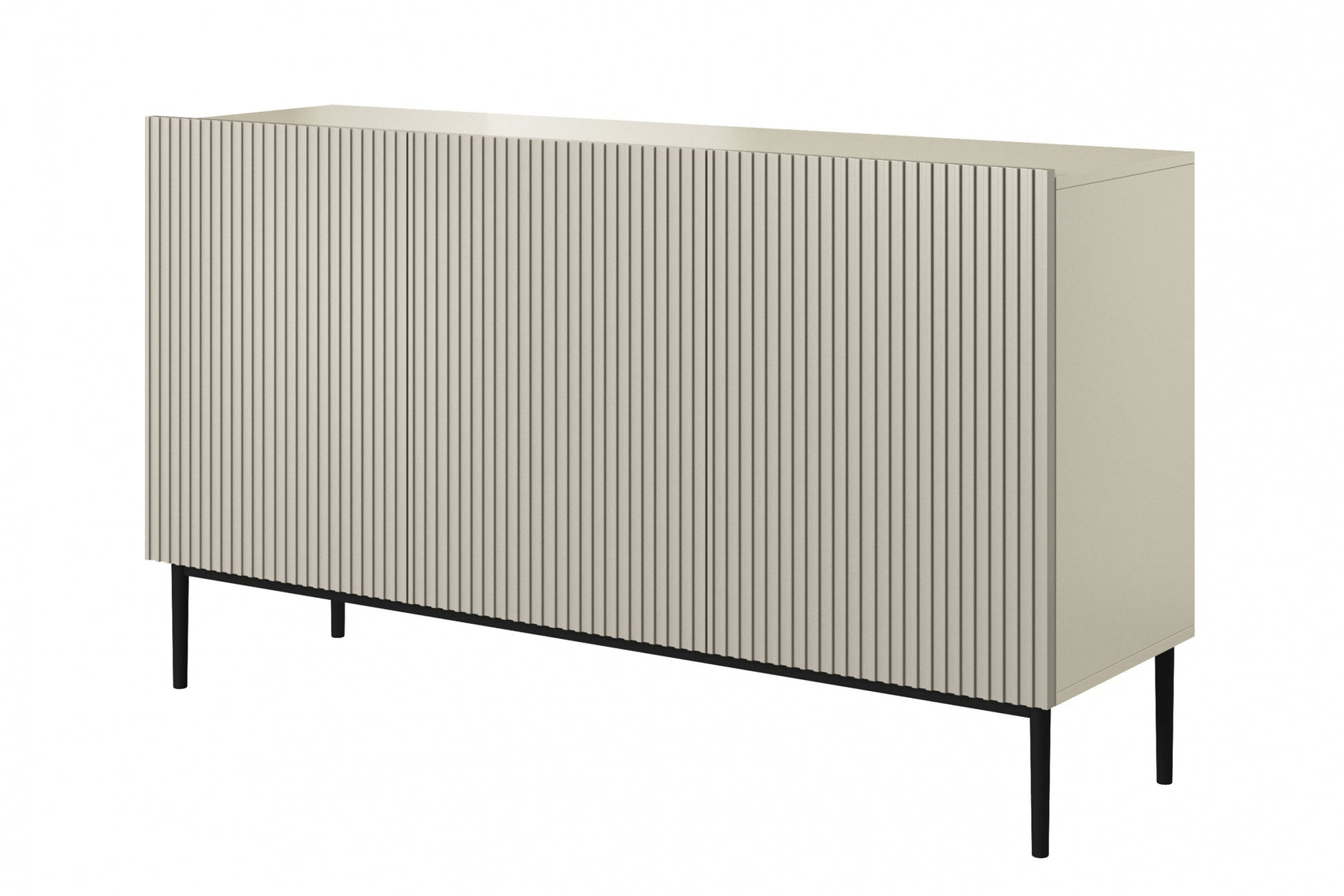 Kumode AUSTIN 150/85/45 cm kašmirs/melns kājas - N1 Home