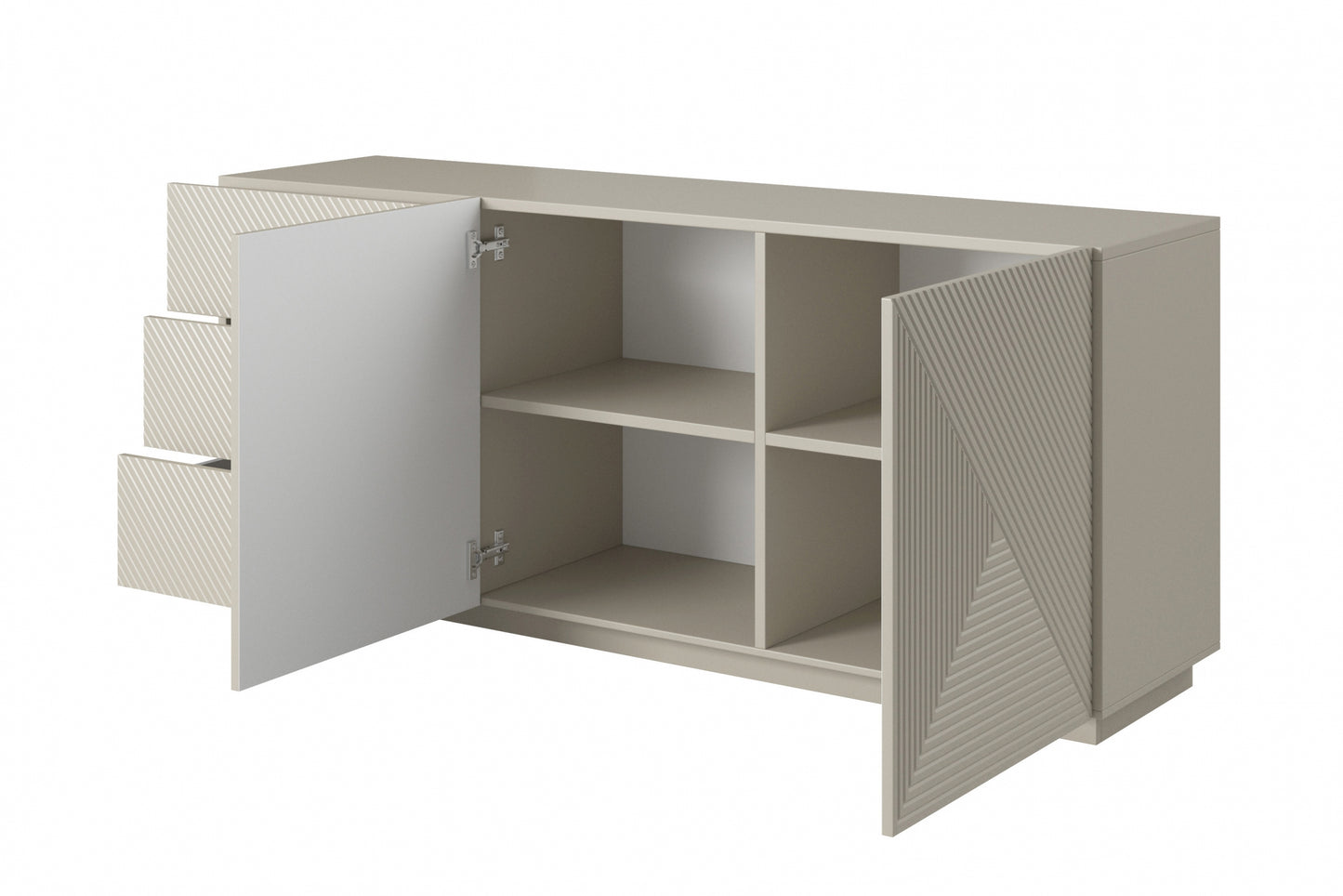 OSLO kumode bez kājas 167/71/43 cm kašmirs - N1 Home