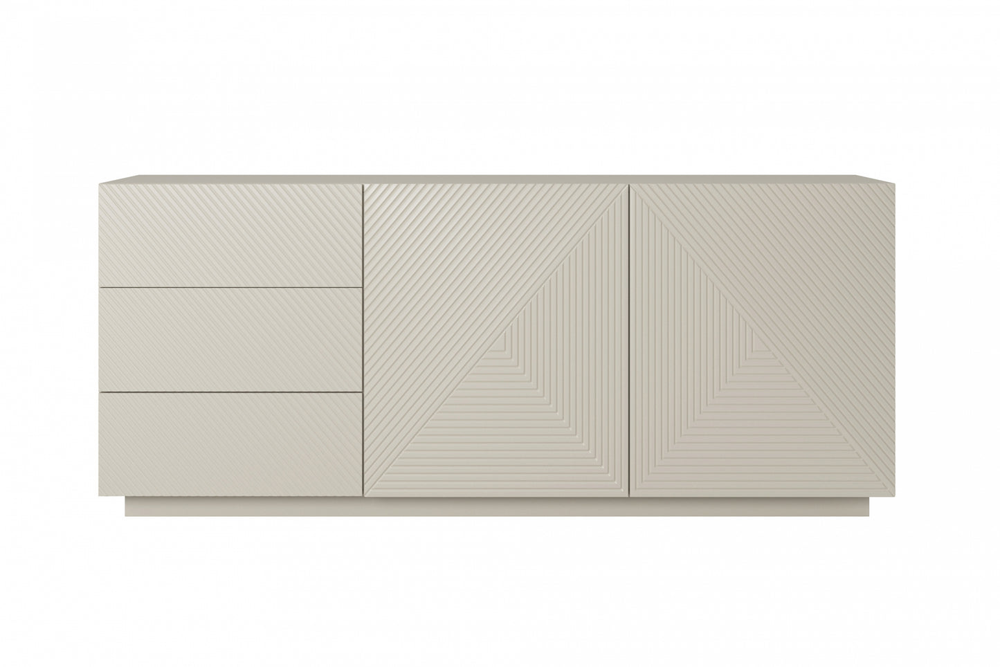 OSLO kumode bez kājas 167/71/43 cm kašmirs - N1 Home