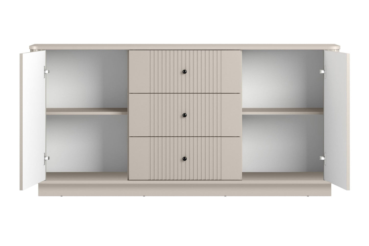 Kumode Vespa 160/77/38/ cm kašmirs/melns - N1 Home