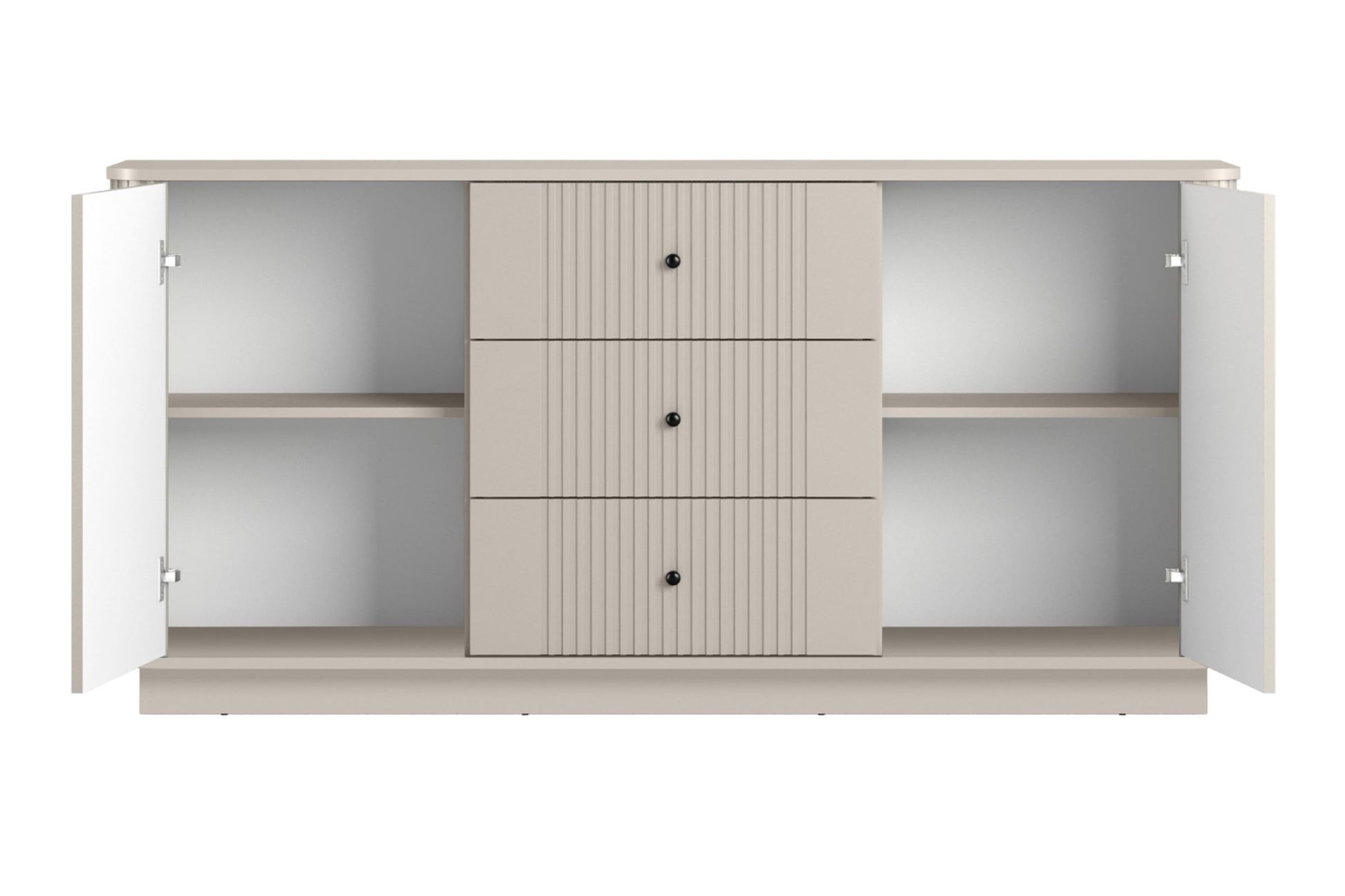 Kumode Vespa 160/77/38/ cm kašmirs/melns - N1 Home