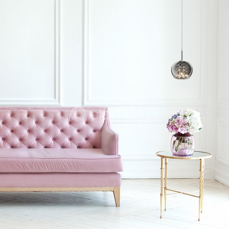 Piekaramā lampa Kristāla 134/13 cm hroms