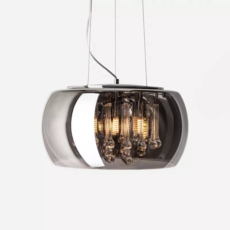 Piekaramā lampa Kristāla 145/50 cm hroms