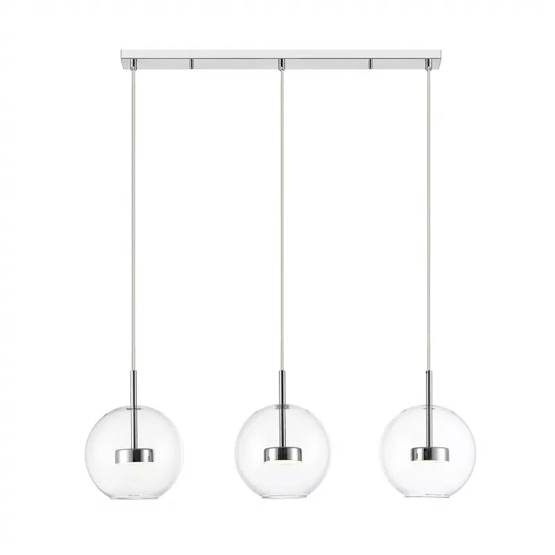 Piekaramā lampa Enso 40/84/20 cm hroms
