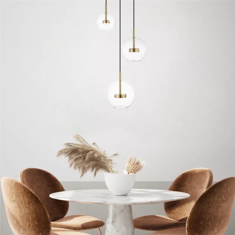 Piekaramā lampa Enso 84/47/47 cm zelts