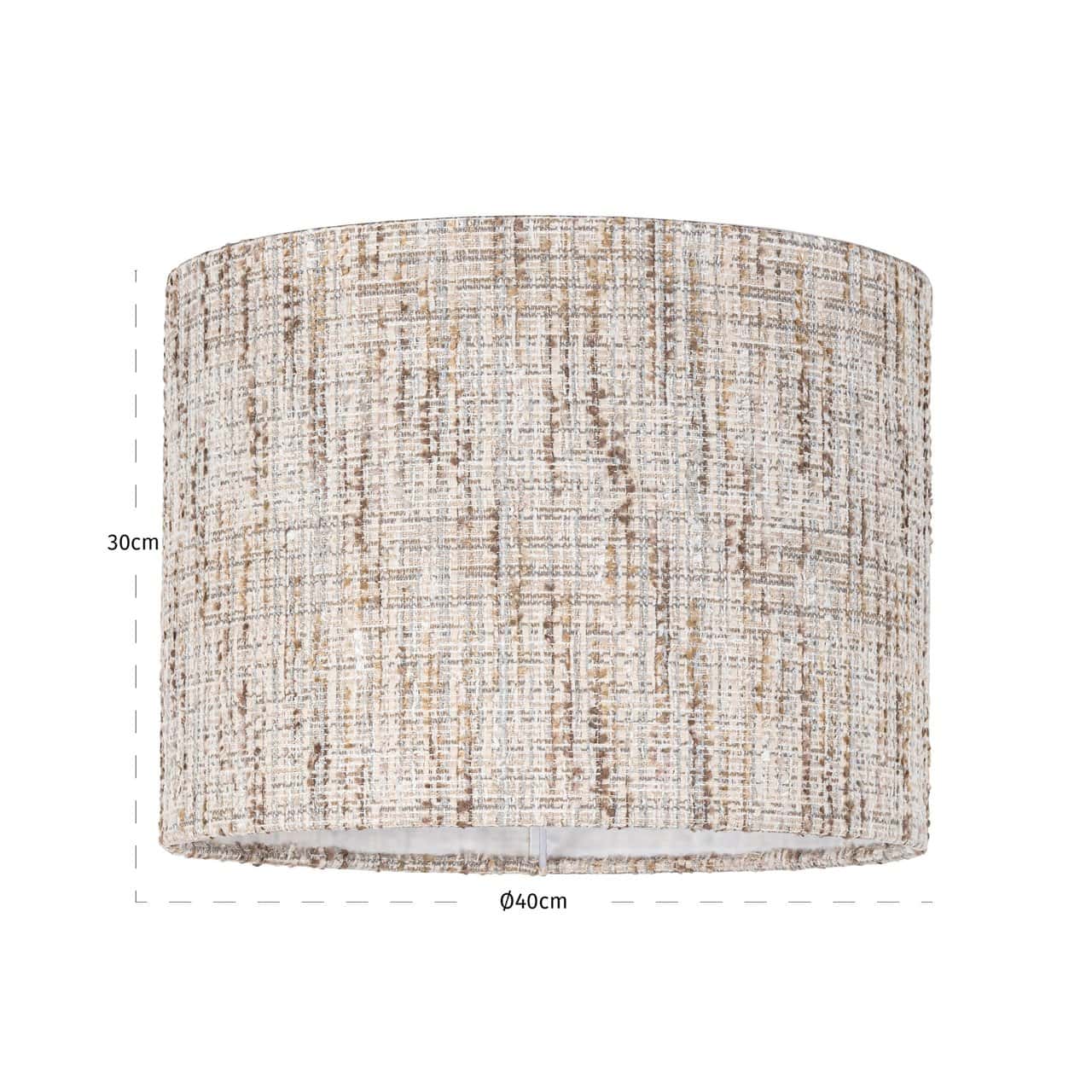 Abažūrs Filou Richmond Interiors 40 cm; 50 cm cream coco