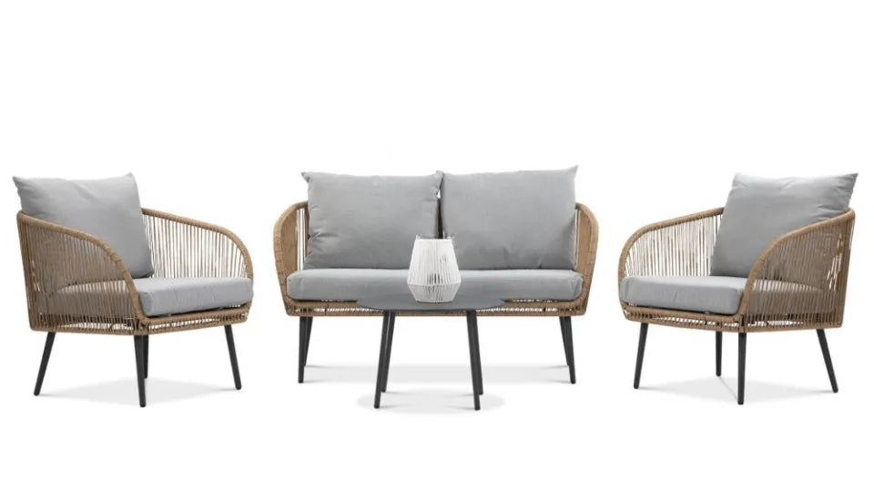 Dārza komplekts Fory Kaf ohra/melns - N1 Home