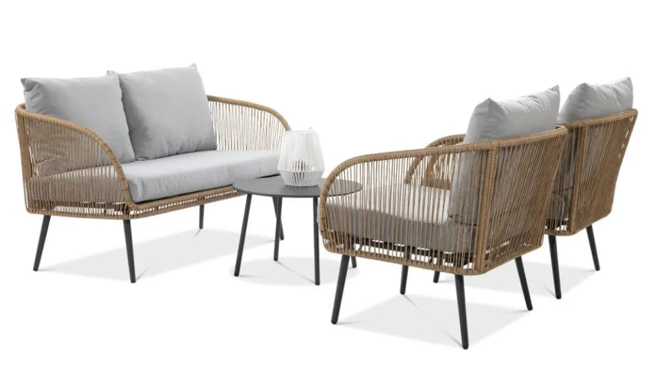 Dārza komplekts Fory Kaf ohra/melns - N1 Home